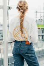 Load image into Gallery viewer, Pure Comfort, Pure Sustainability 🌍
Our Eco Luxe Oversized T-Shirt in classic white combines effortless style with a commitment to the planet. Made with luxurious organic cotton and crafted with renewable energy, this unisex tee offers both comfort and a positive impact. Available in XS-2XL