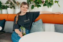 Load image into Gallery viewer, Embrace Effortless Eco Style 🌍
Our Eco Luxe Oversized T-Shirt combines laid-back comfort with a commitment to sustainability. Made from GOTS-certified organic cotton, this unisex tee wraps you in softness and style, crafted with 100% renewable energy. Available in XS-2XL for the perfect oversized fit!